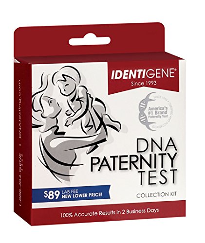 Kit de recogida de pruebas de paternidad de ADN de IDENTIGENE