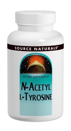 Source Naturals N-acetil L-tirosina 300mg, 120 tabletas
