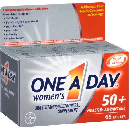 One A Day Mujer 50 Healthy Advantage multivitaminas - multiminerales Suplemento 65 ct