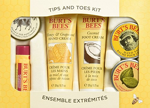 Establecer consejos de abejas de Burt y dedos de los pies Kit, regalo navideño