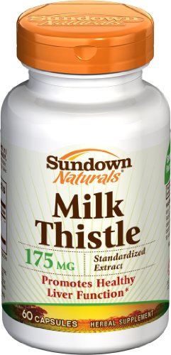 Puesta del sol cardo Standaardized 175mg cápsulas - 60ct, 0,15 botellas de leche