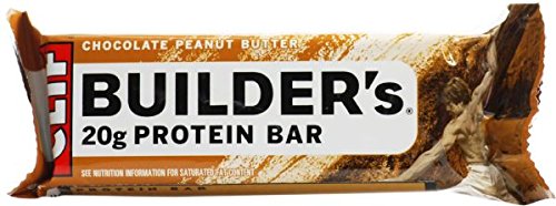 CLIF BUILDER - barra - mantequilla de maní de Chocolate - (2,4 oz, cuenta 12) de proteínas