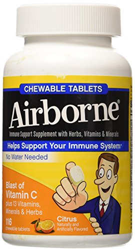Blast aéreo de vitamina C cítricos--116 tabletas masticables