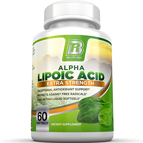 BRI nutrición alfa lipoico ácido cápsulas - 60 cápsulas líquido absorción rápida de la cuenta 300mg