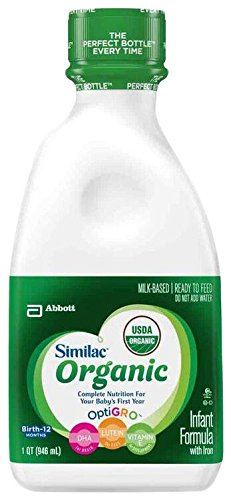 Fórmula de bebé orgánica de Similac - Ready to Feed - 32 fl oz - 6 pk