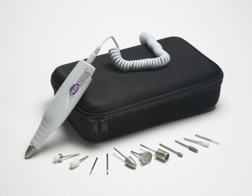Pedicure casero PediNova III - Kit de manicura eléctrico