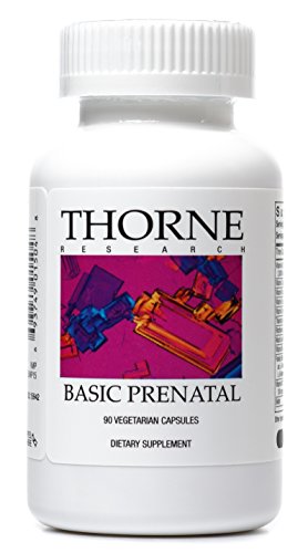 Thorne Research - básico Prenatal - 90 cápsulas vegetarianas