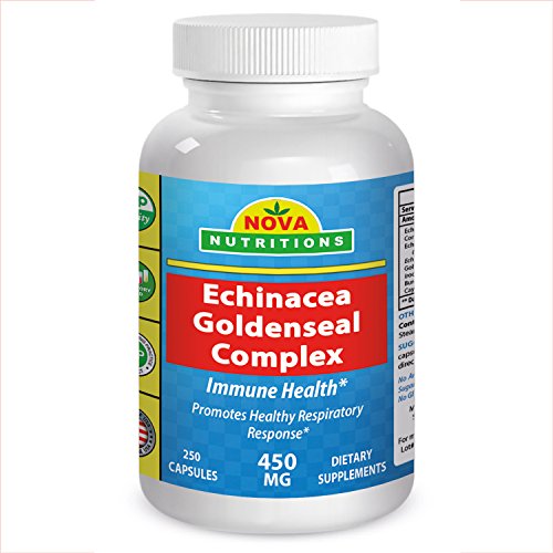 Complejo de Echinacea Goldenseal 450 mg por Nova nutriciones