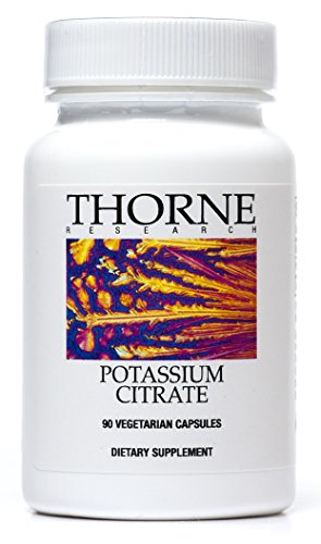 Thorne Research - citrato de potasio - 90 cápsulas vegetarianas