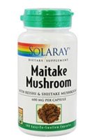 Solaray - la seta de Maitake, 600 mg, 100 cápsulas
