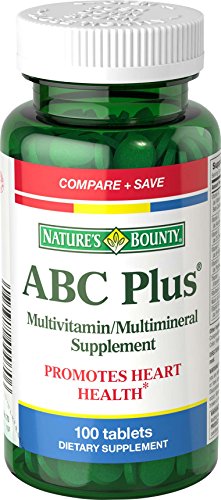 De la naturaleza recompensas naturalezas Bounty Abc Plus 100 tabletas de vitaminas y minerales múltiples