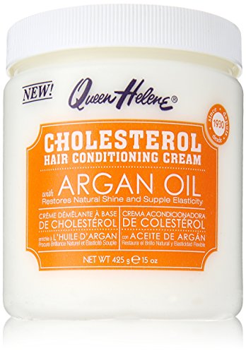 Aceite de Creme argán, 15 onzas de condicionamiento del pelo de la reina Helene Cholesterol