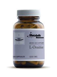 Mantenimiento metabólico - L-ornitina 500 mg 100 cáps