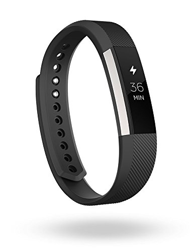 Fitness de Fitbit Alta Tracker, plata/negro, pequeño
