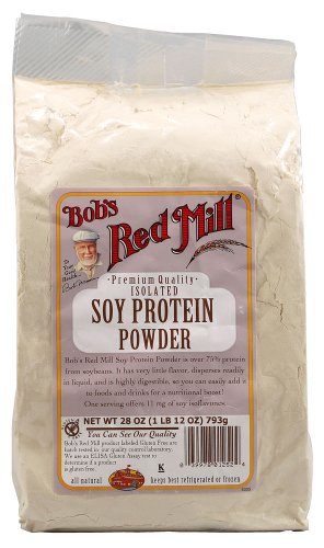 Polvo de proteína de soja de Bob molino rojo - 28 oz