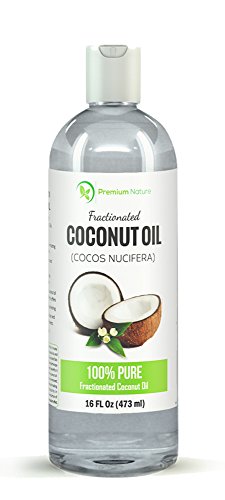 Puro aceite de coco-piel crema hidratante, terapéutico, inodoro, 16 Oz por la naturaleza de la prima se fracciona