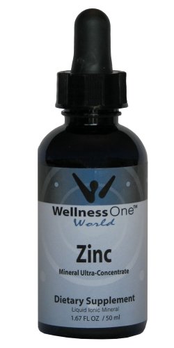 Zinc - Premium Mineral iónico líquido (100 días en 15 mg por gota sirviendo 10) 50 ml botella