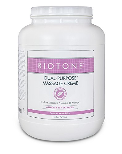 Crema de masaje de propósito Biotone Dual, 128 onzas