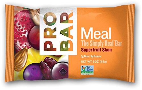 ProBar comida Bar simplemente Real, superfrutas, 3 onzas (Pack de 12)