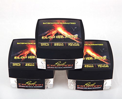 Erupción real vegano Natural potenciador Sexual masculino pastilla (3 X 8 paquete Jar)