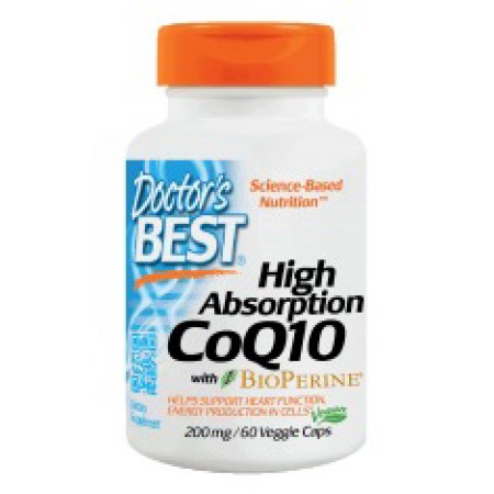 Hola Absorción CoQ10 200 mg Doctors Best 60 Veg Softgel