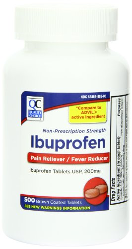 Calidad opción ibuprofeno 200 mg. tabletas 500-Conde botella