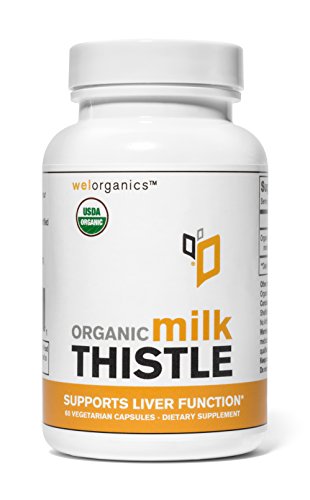 USDA certificado orgánico leche Thistle extracto 5:1 (semilla) (cápsulas vegetarianas)