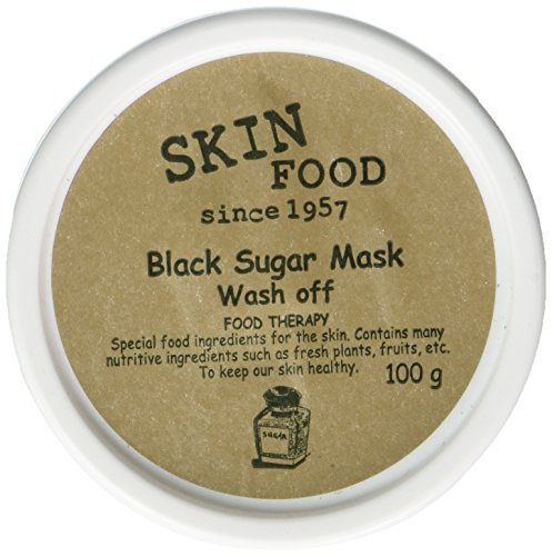 Piel alimentos azúcar negro máscara lavado de 100g/hecho en Corea