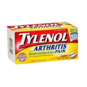Dolor de la artritis de Tylenol - acetaminofén Extended Release dolor Reliver - 290 cápsulas de 650 mg cada