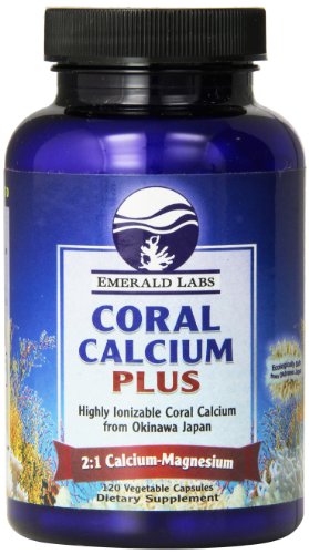 Laboratorios Emerald Coral calcio Plus cápsulas vegetarianas, cuenta 120