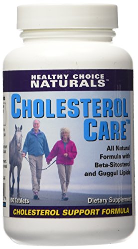 Suplemento de colesterol cuidado - todo Natural colesterol salud apoyo fórmula/60 tabletas
