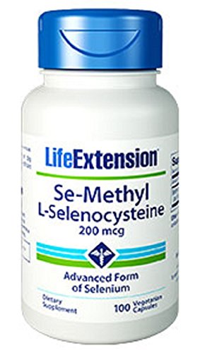 Vida extensión L de Se-metil-selenocisteína, 200 Mcg 100 caps de veggie