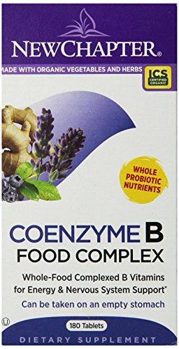 Nuevo capítulo coenzima B alimento complejo, 180 comprimidos
