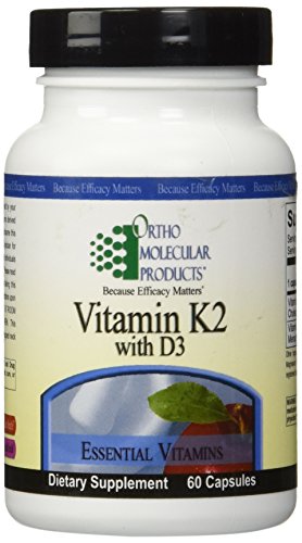 Productos Orto Molecular, vitamina K2 con D3 60 caps