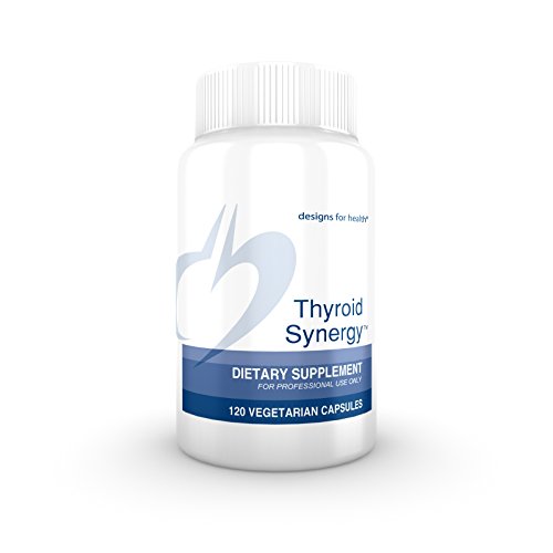 Diseños para la salud - sinergia de tiroides - 120 cápsulas