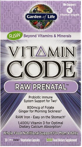 Jardín de vida vitamina código crudo Prenatal - jardín de la vida - 30 - VegCap