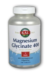 KAL - Glycinate del magnesio 400, 180 comprimidos