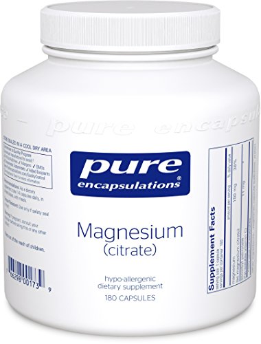 Puro encapsulados magnesio - citrato - 180 cápsulas