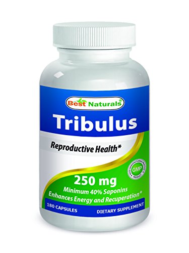 #1 Tribulus 250 mg 180 cápsulas por los mejores productos naturales - fabricados en un E.e.u.u. basan GMP certificada la facilidad y tercero prueba de pureza. Garantizado!!!!