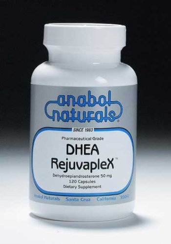 Anabol Naturals DHEA-RejuvapleX 60 menta tabletas sublinguales: 25mg DHEA, 175mg L-glutamina, 50mcg B12 Sublingual