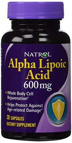 Natrol alfa lipoico 600 mg Caps, 30 ct