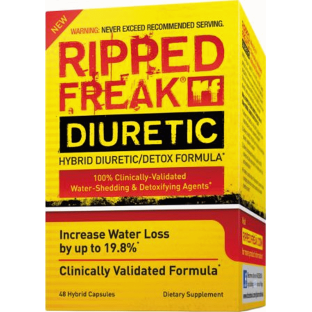 Pharmafreak RASGADO FREAK DIURÉTICO - 48CT - EE.UU. | Agua híbrido Shedding Diurético y Detox Formula