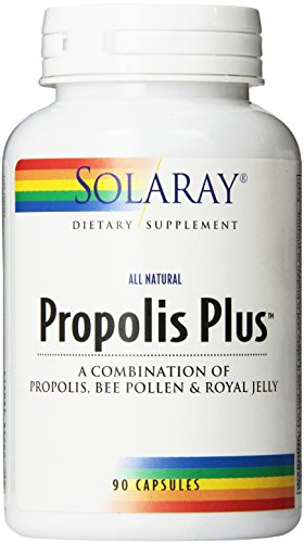 Solaray propóleo Plus suplemento, 200 mg, cuenta 90