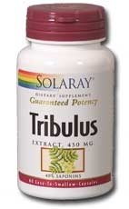 Solaray - Extracto de Tribulus, 450 mg, 60 cápsulas