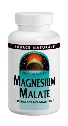 Source Naturals magnesio malato 625mg, 200 cápsulas