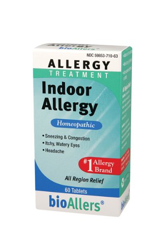 Bioallers alergias interiores tratamiento, 60 comprimidos, (paquete de 2)