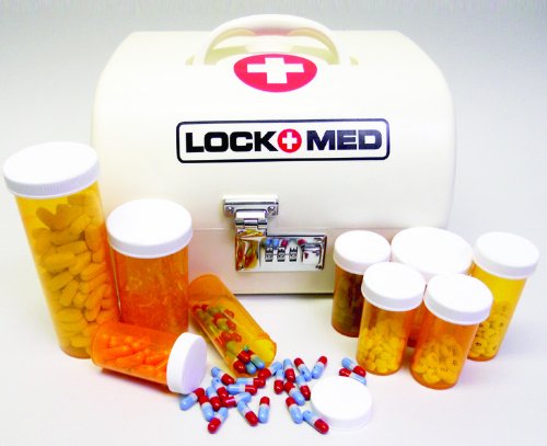 Caja de la cerradura de casa Lockmed medicamento