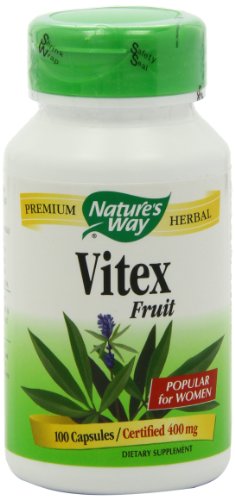 Forma Vitex de la naturaleza (sauzgatillo), 400 mg, 100 cápsulas (paquete de 2)