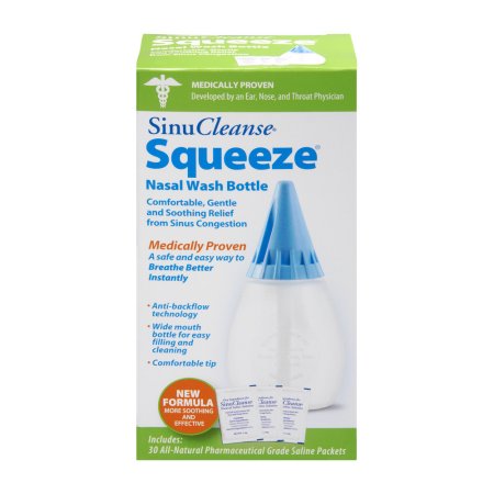 Sinu Cleanse Squeeze Nasal Wash Botella 10 CT