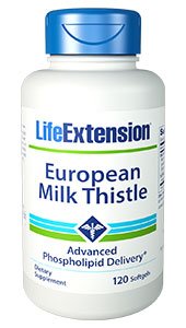 Thistle de la leche Europea por vida extensión 120 cápsulas